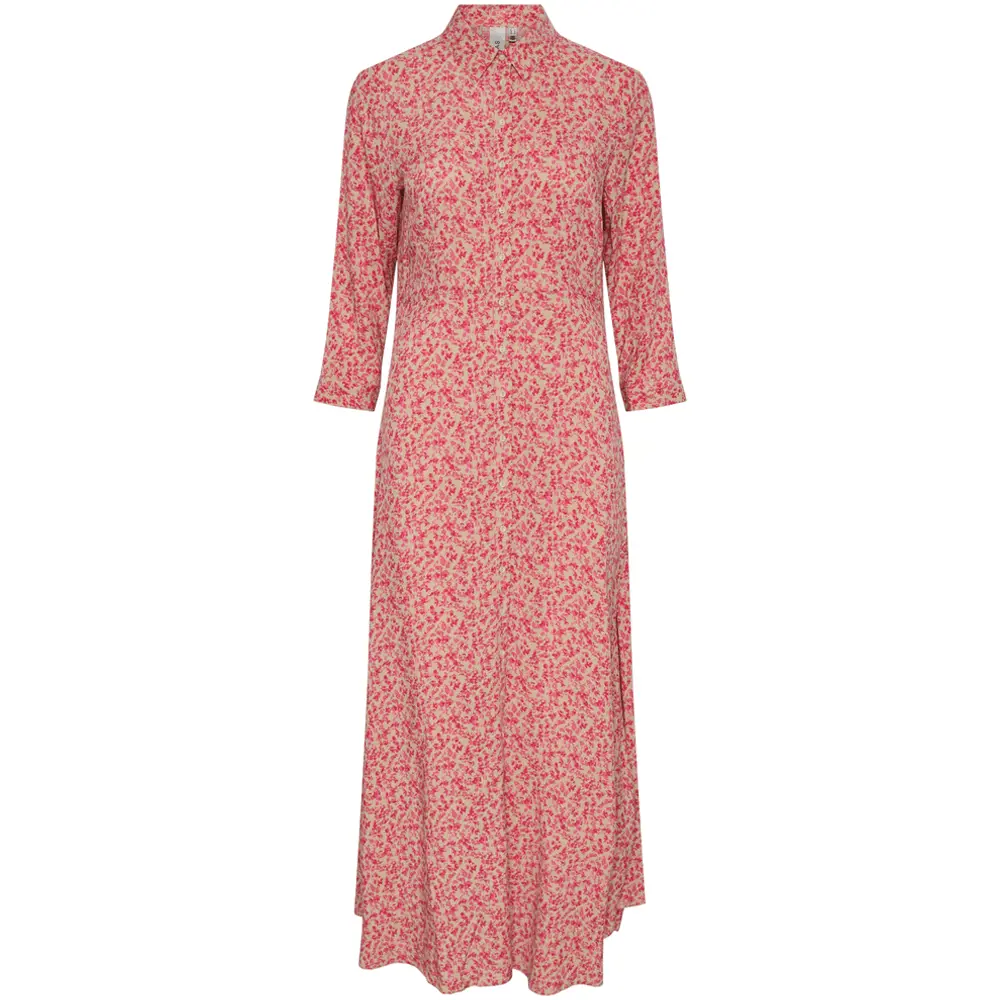 Y.A.S Savanna Printed Maxi Shirt Dress